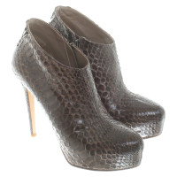 Le Silla  Ankle boots made of python leather