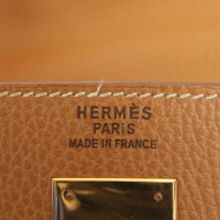 Hermès Kelly Bag 40 in Pelle in Marrone