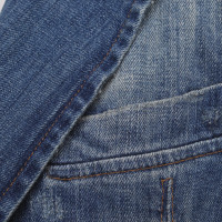 Just Cavalli Jeans blazer with wash