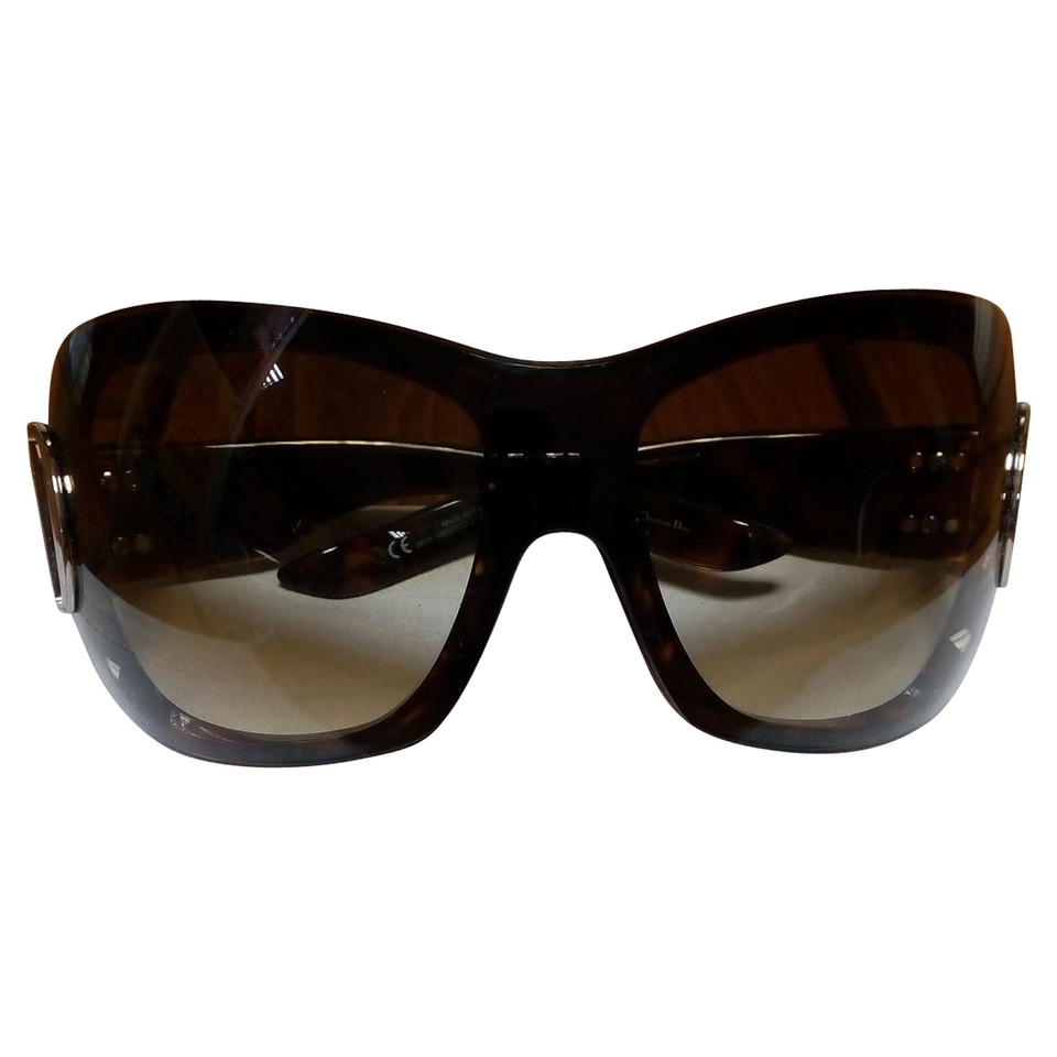 Christian Dior Brown plastic sunglasses