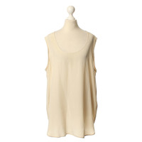 Iris Von Arnim Silk top in beige