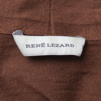 René Lezard Vest in bruin