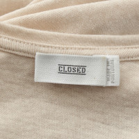 Closed Lang shirt in licht beige