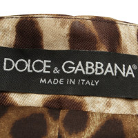 Dolce & Gabbana Giacca con stampa animalier