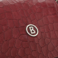 Bogner Handbag Leather in Bordeaux