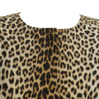 Giambattista Valli Manteau avec imprimé léopard