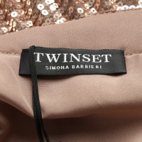 Twin Set Simona Barbieri Skirt in Gold