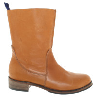 Boss Orange Leather boots in brown