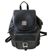 Mcm Backpack Leather in Black
