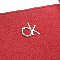 Calvin Klein Red leather handbag