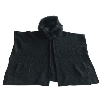 Luisa Cerano Jacket/Coat Wool in Black
