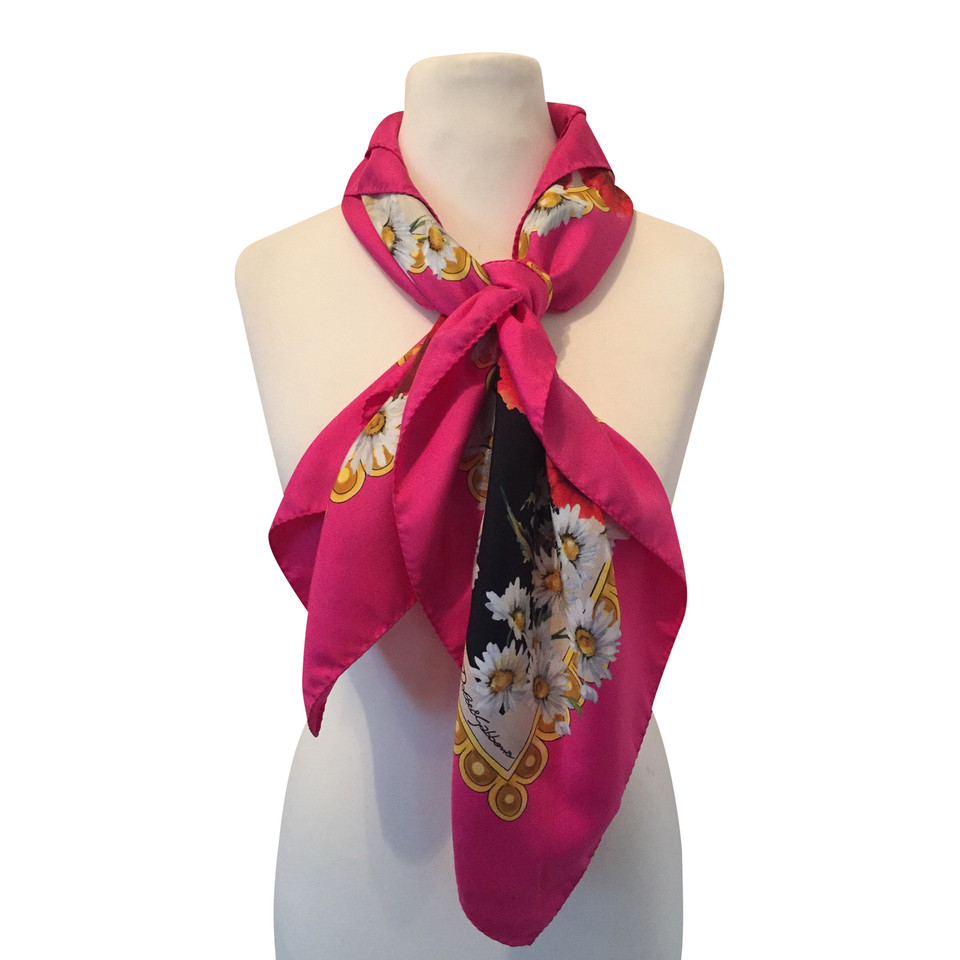 Dolce & Gabbana Silk scarf print