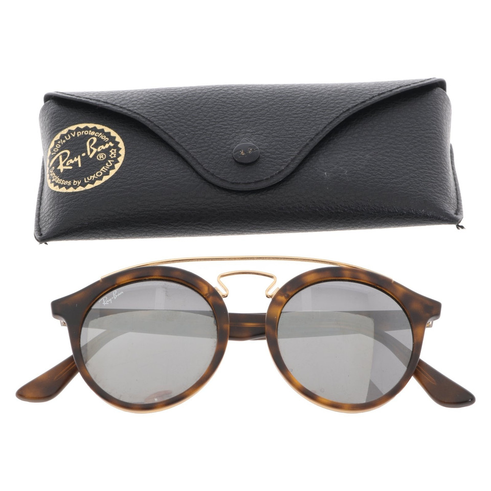 Ray Ban Sonnenbrille mit Schildpattmuster