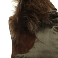 Ralph Lauren Vest with fur collar