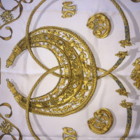 Hermès Sciarpa di seta "Les Cavaliers D'or"