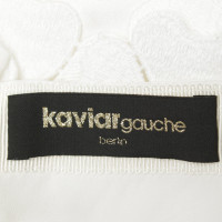 Kaviar Gauche Rock in Weiß