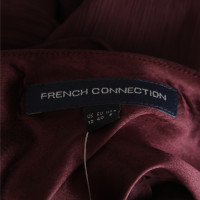 French Connection Top a Bordeaux