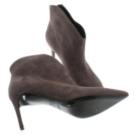 Yves Saint Laurent Taupe ankle boots