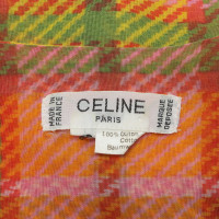 Céline Blouse with plaid pattern