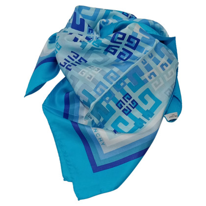 Givenchy Schal/Tuch aus Seide in Blau