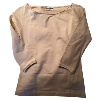 Jil Sander Top en Coton en Beige