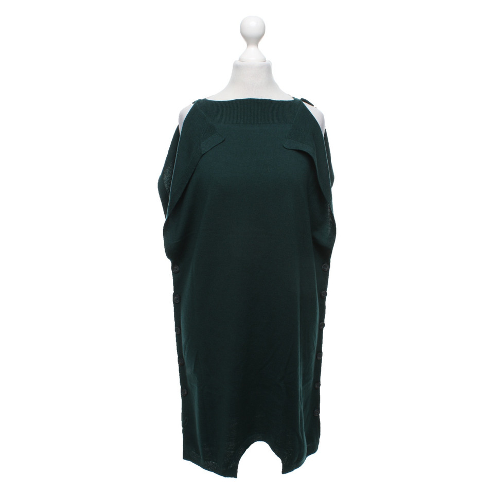 Mm6 By Maison Margiela Kleid aus Wolle in Grün