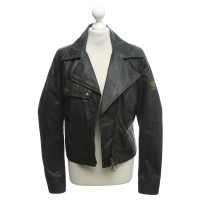 Belstaff Bikerjacke in Schwarz