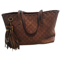 Gucci Leather shopper with Monogram