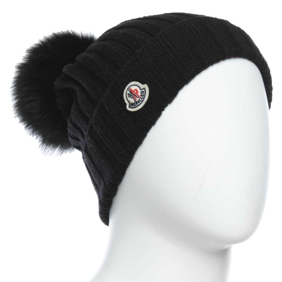 Moncler Hat/Cap in Black