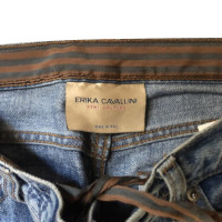 Erika Cavallini Jeans aus Baumwolle in Blau