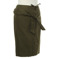 Yves Saint Laurent skirt with lacing