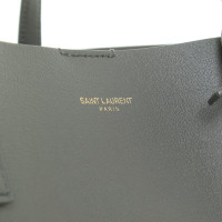 Saint Laurent Shopper en cuir