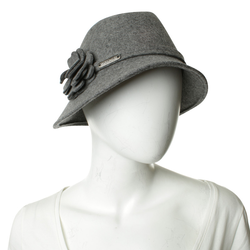Twin Set Simona Barbieri small hat in grey