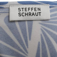 Steffen Schraut Abito in jersey in blu / bianco