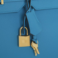 Hermès Birkin Bag 35 Leather in Blue