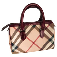 Burberry Bowling Bag mit Check-Muster