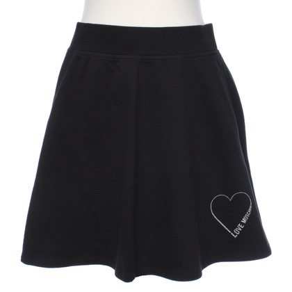 Love Moschino Skirt Cotton in Black