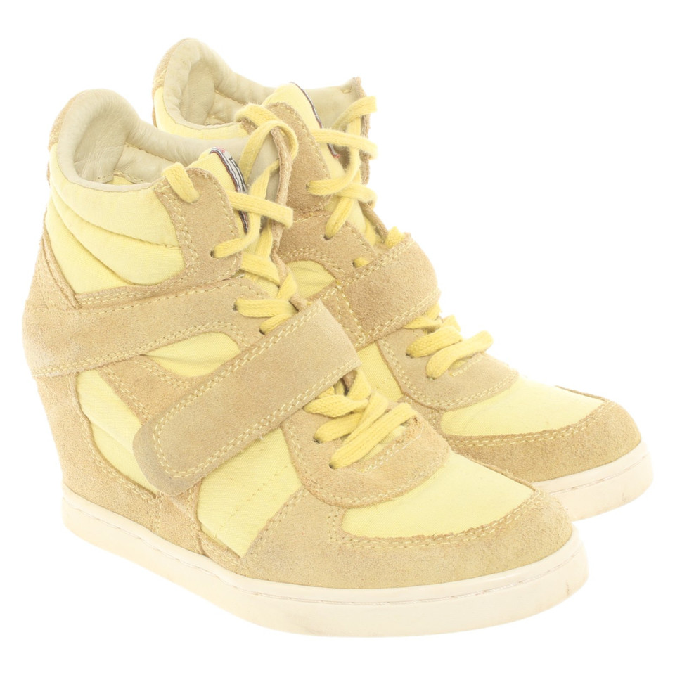 Ash Trainers in Yellow