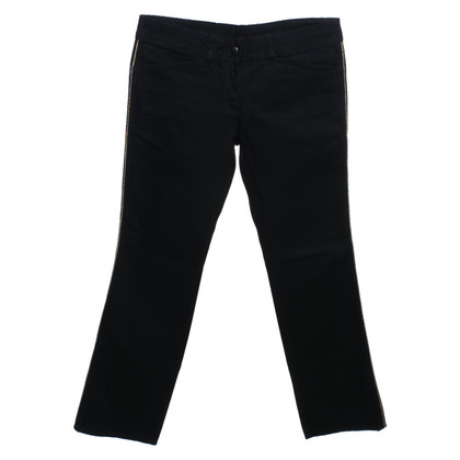 Costume National Trousers Cotton in Black