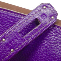 Hermès Birkin Bag 40 aus Leder in Violett