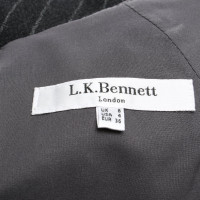 L.K. Bennett Kleid in Dunkelgrau