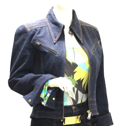 D&G Jacke/Mantel aus Jeansstoff in Blau