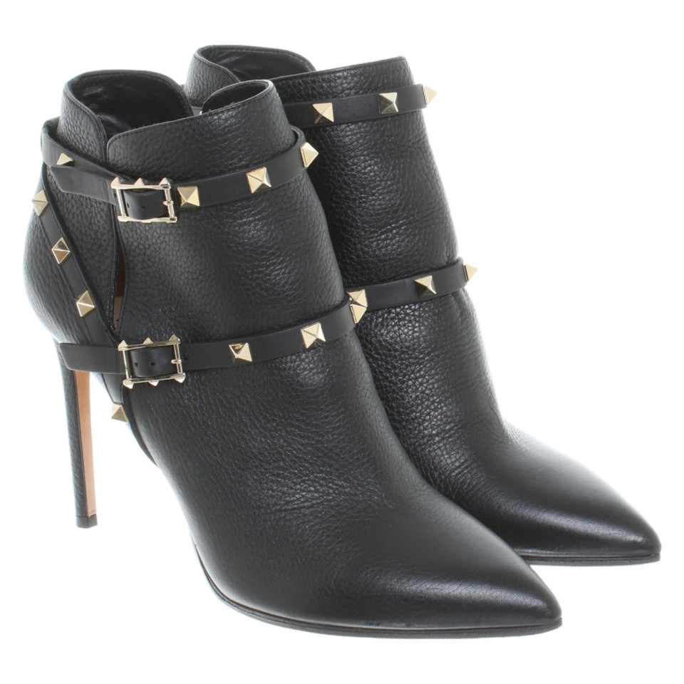 Valentino Garavani Leather ankle boots
