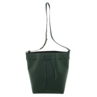 Mansur Gavriel '' Bucket Bag '' in dark green