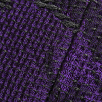Escada Mantel in Violett/Grau