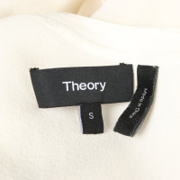 Theory Bovenkleding Zijde in Crème