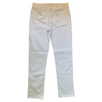 Loro Piana Jeans aus Baumwolle in Weiß