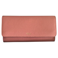 Mulberry Täschchen/Portemonnaie aus Leder in Rosa / Pink
