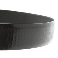 Salvatore Ferragamo Leather belt in black