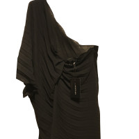 Anna Molinari Kleid aus Seide in Schwarz
